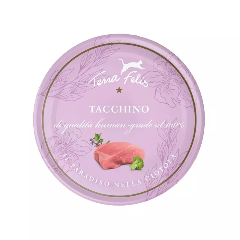 Terra felis Erwachsener Tacchino 80 gr. Terra felis Erwachsener Tacchino 80 gr.