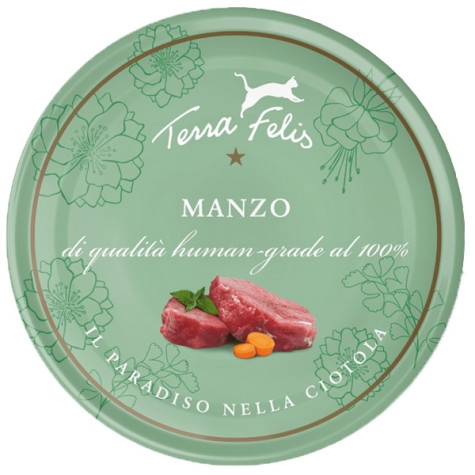 Terra felis Adult Manzo 80 gr. -