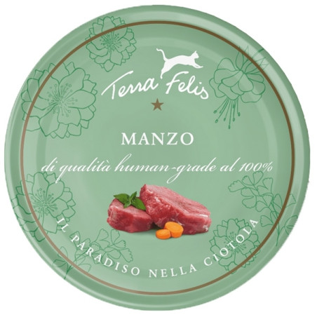 Terra felis Adult Manzo 80 gr. - 