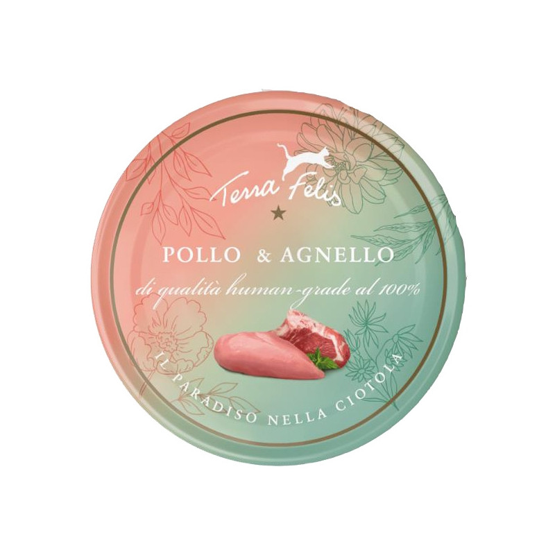 Terra felis Adult Poulet et Agneau 80 g. Terra felis Adult Poulet et Agneau 80 g.
