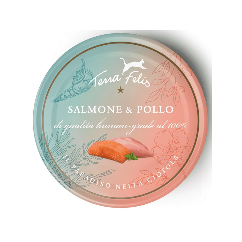 Terra felis Adult Saumon et Poulet 80 g. Terra felis Adult Saumon et Poulet 80 g.