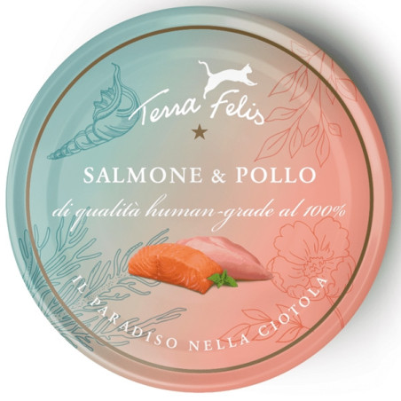 Terra felis Adult Salmone e Pollo 80 gr. - 