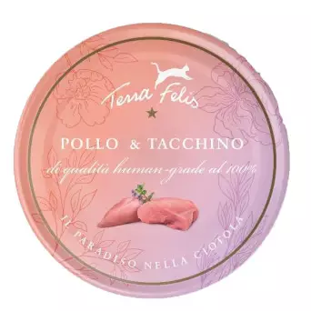 Terra felis Adult Pollo e Tacchino 80 gr. - 