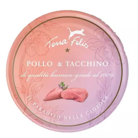 Terra felis Adult Pollo e Tacchino 80 gr. - 