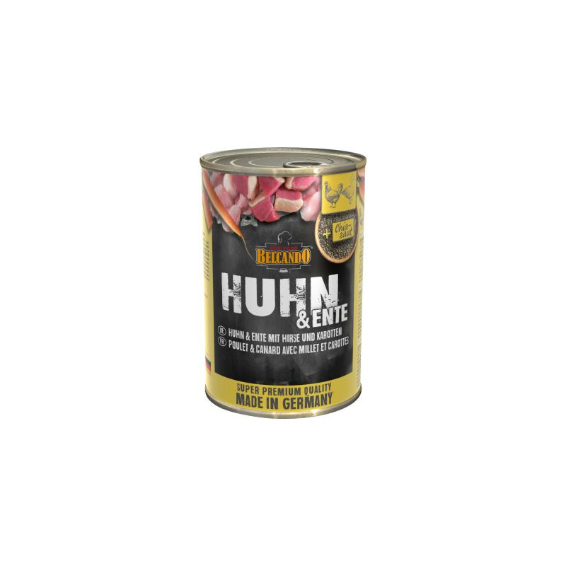 Belcando ADULT Poulet Canard et miglio 400 g.