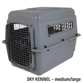 PETMATE Sky Kennel M / L Up to 12/22 Kg. 81x57x60,5 cm. - 