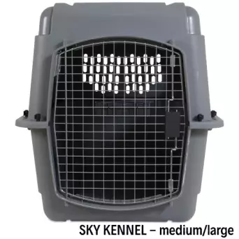 PETMATE Sky Kennel M / L Bis 12/22 Kg. 81x57x60,5 cm. - 