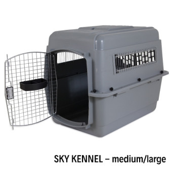 PETMATE Sky Kennel M/L Fino a 12/22 Kg. 81x57x60,5 cm. - 