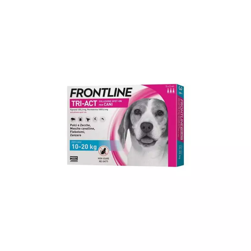 Frontline Tri-Act 10-20 kg 3 Pipetten (2 ml)