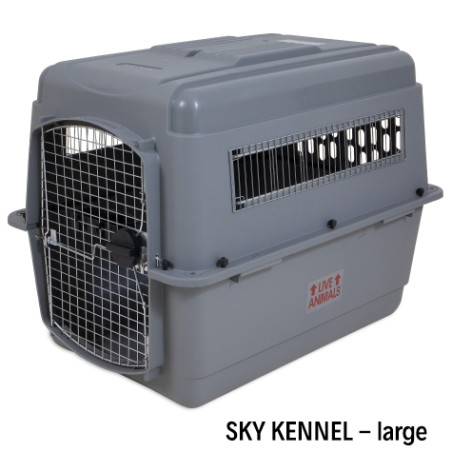 PETMATE Sky Kennel L Fino a 22/31 Kg. 91x63,5x68,5 cm. - 