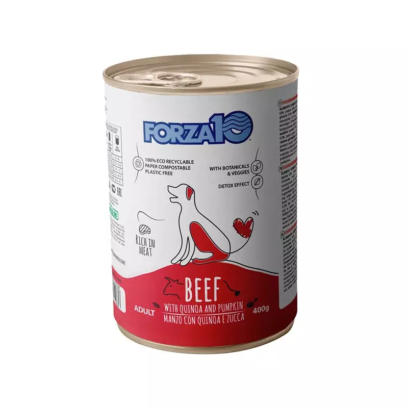 Forza10 Maintenance Beef with Quinoa and Pumpkin 400 gr. Forza10 Maintenance Beef with Quinoa and Pumpkin 400 gr.