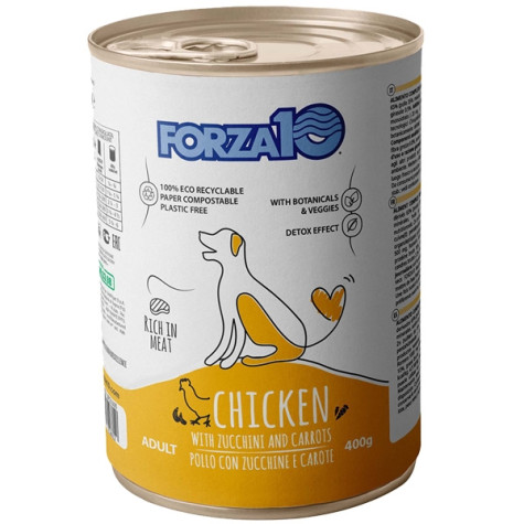 Forza10 Maintenance Chicken with Zucchini and Carrots 400 gr. - 