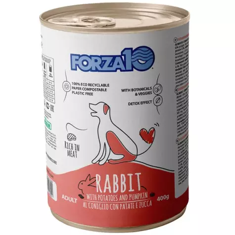 Forza10 Maintenance al Coniglio con Patate e Zucca 400 gr. - 