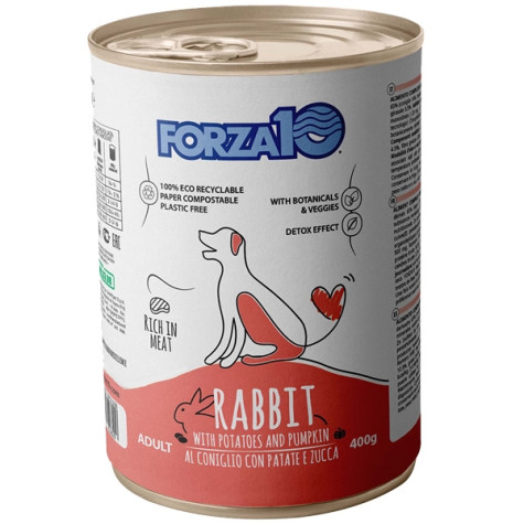 Forza10 Maintenance with Rabbit with Potatoes and Pumpkin 400 gr. - 