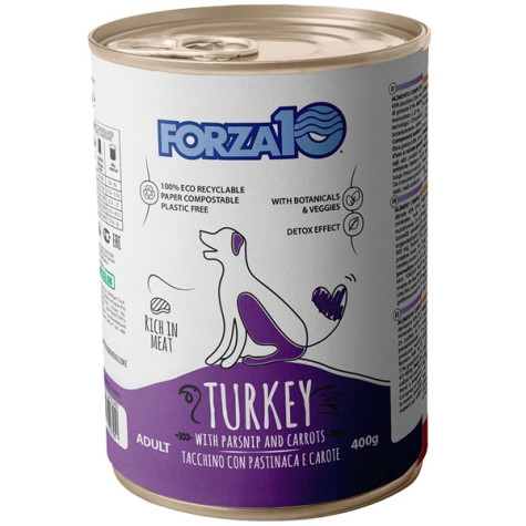 Forza10 Maintenance Tacchino con Pastinaca e Carote 400 gr. - 