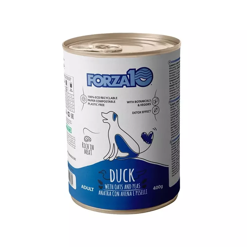Forza10 Maintenance Duck mit Hafer und Erbsen 400 gr. Forza10 Maintenance Duck mit Hafer und Erbsen 400 gr.
