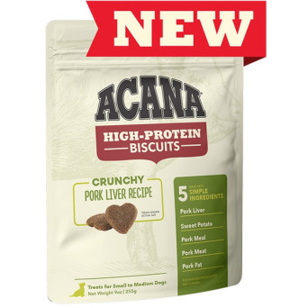 Acana Snack Biscotti High Protein al Fegato di Maiale 100 gr. - 