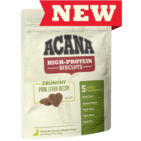 Acana Snack High Protein Kekse mit Schweineleber 100 gr. - 