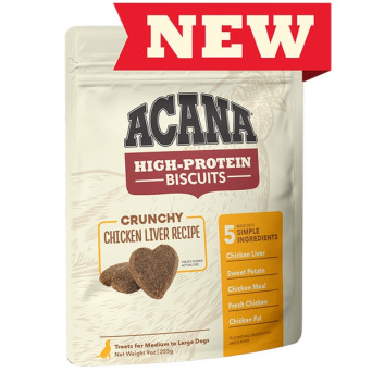 Acana Snack High Protein Kekse mit Hühnerleber 100 gr. - 