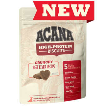 Acana Snack High Protein Kekse mit Rinderleber 100 gr. - 