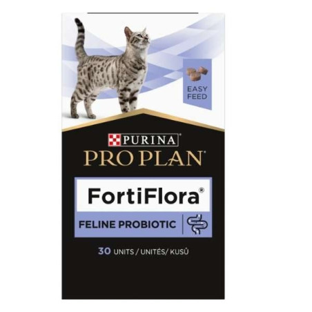 Pro Plan Fortiflora Chews Cat 30 tabs of 0.5 gr - 