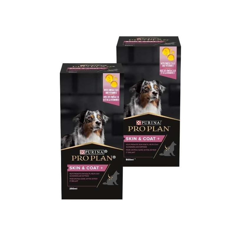 PURINA-Proplan dog supplement skin and coat 500 ml. PURINA-Proplan dog supplement skin and coat 500 ml.