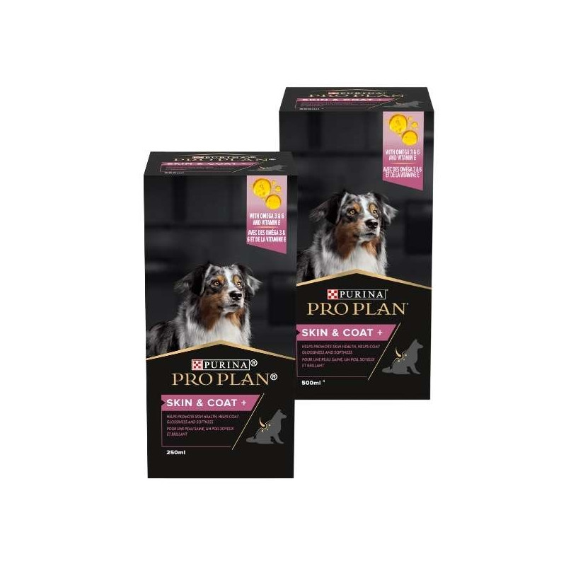 PURINA-Proplan dog supplement skin and coat 500 ml.