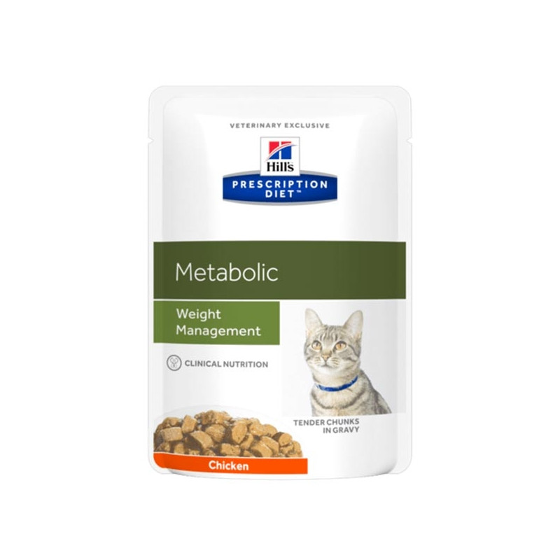 Hill's Cat metabolisch 12 Beutel à 85 gr.