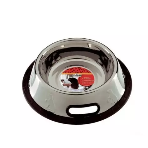 Camon Anti-Kipp-Stahlschüssel Ø 14 cm- (450 ml.)