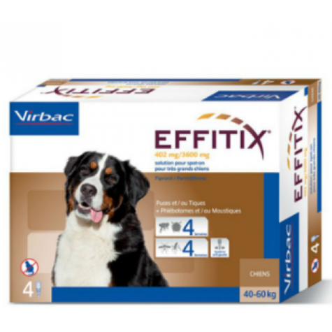 VIRBAC Effitix Spot On Cane Xlarge (40 - 60 kg) - 