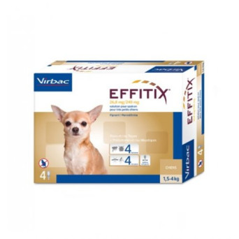 VIRBAC Effitix Spot On Stock Spielzeug (1,5 - 4 kg) - 