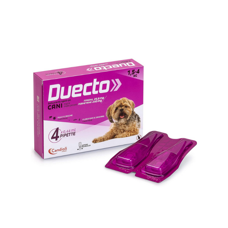 CANDIOLI Duecto Spot-on Small 1,5/4 4 kg pipette