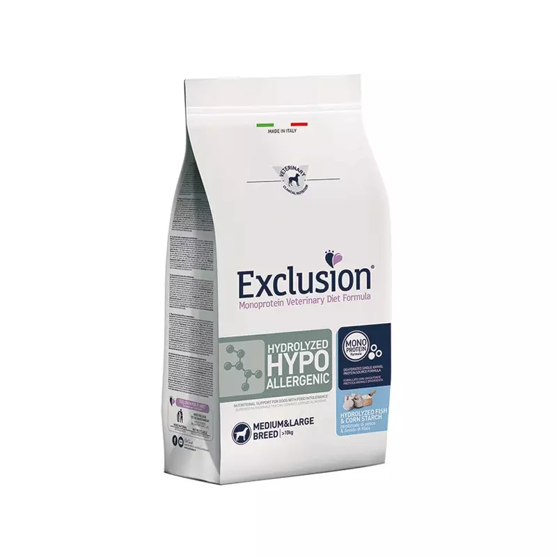 EXCLUSION - Diet Hydrolized Medium/Large 12 kg.