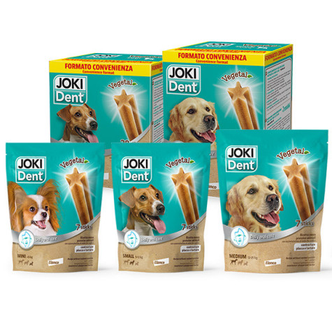 Joki Plus Dent Star Bar Chien taille. petite 28 sticks