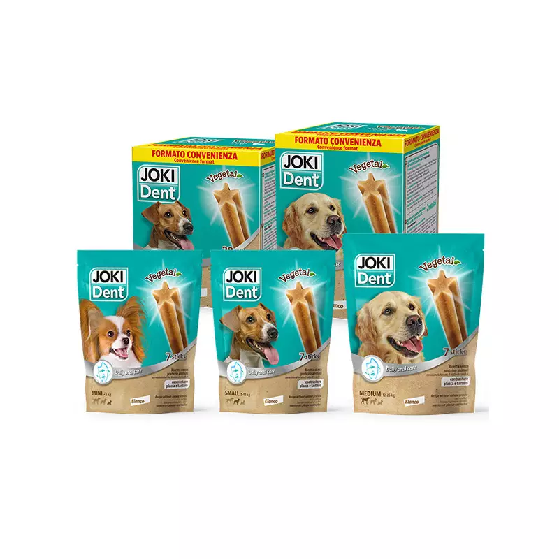 Joki Plus Dent Star Bar Cane Tg. MEDIUM 28 Stick Joki Plus Dent Star Bar Cane Tg. MEDIUM 28 Stick