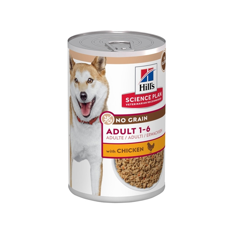 HILL'S - Adult no grain avec poulet 363 g. HILL'S - Adult no grain avec poulet 363 g.