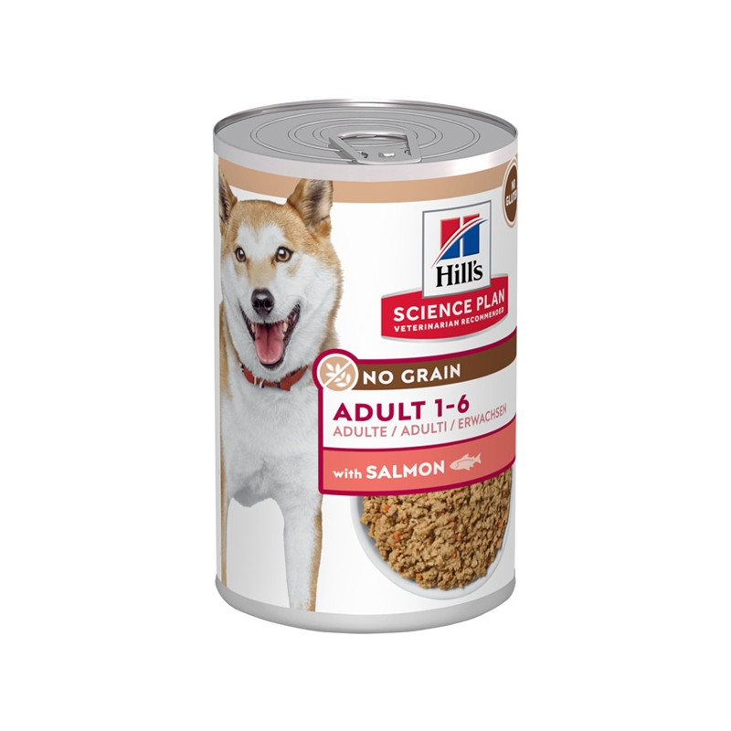 HILL'S - Adult no grain avec saumon 363 g.