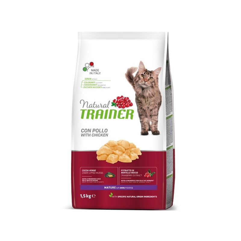 Trainer Natural Chat Mature Poulet Fresco 1,5 kg Trainer Natural Chat Mature Poulet Fresco 1,5 kg