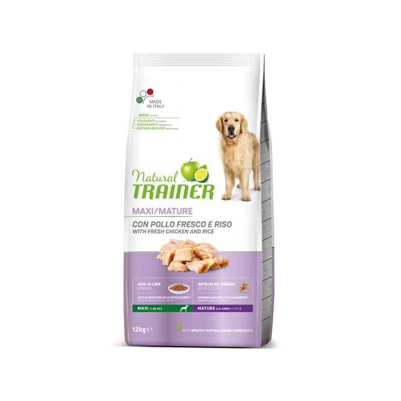 TRAINER Natural Maturity Maxi avec Poulet frais 12 kg. TRAINER Natural Maturity Maxi avec Poulet frais 12 kg.