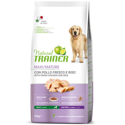TRAINER Natural Maturity Maxi with Fresh Chicken 12 kg. - 
