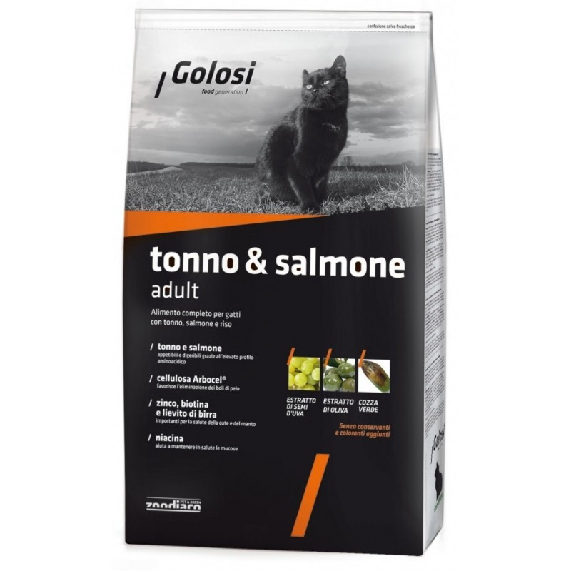 Golosi Gatto with Tuna and Salmon 7,5 Kg
