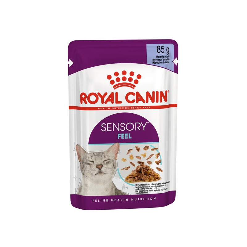 Royal Canin - Sensory Feel Straccetti en gelée 85 g. Royal Canin - Sensory Feel Straccetti en gelée 85 g.