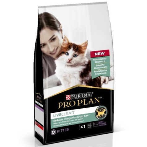 PRO PLAN Liveclear Gatti KittenTacchino 1,4 kg