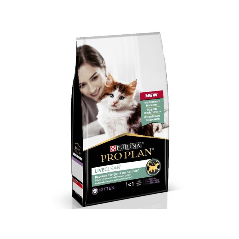 PRO PLAN Liveclear Gatti Stérilisés au saumon 1,4 kg PRO PLAN Liveclear Gatti Stérilisés au saumon 1,4 kg