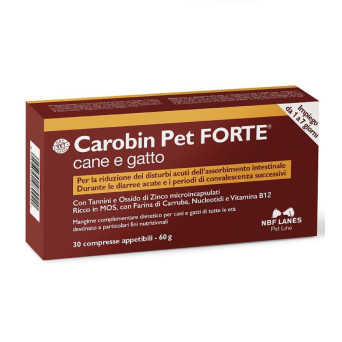 NBF Lanes Carobin Pet Forte 30 compresse - 