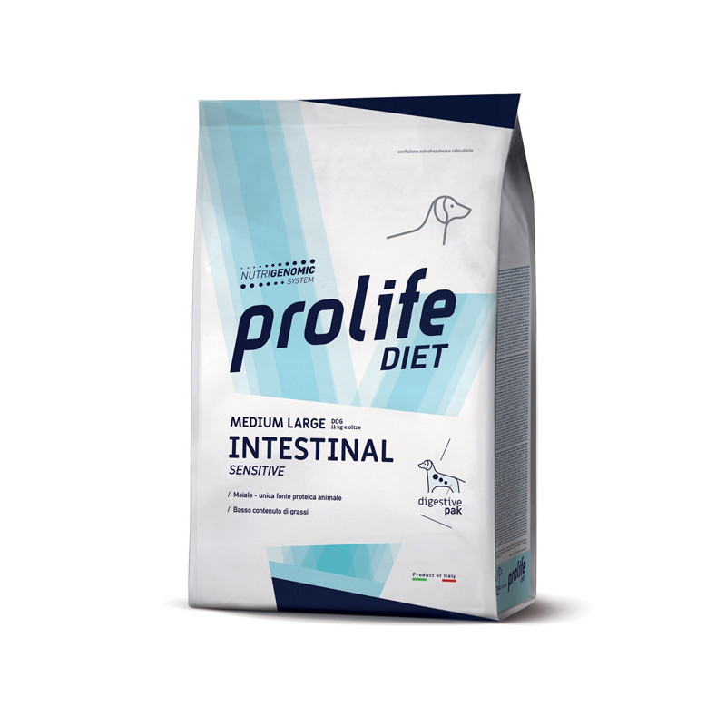 Prolife Cane Intestinal Sensitive Medium Large 8 kg
