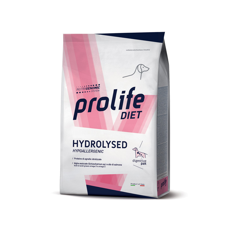 Prolife Chien Mini Hydrolysed Hypoallergenic 500 g. Prolife Chien Mini Hydrolysed Hypoallergenic 500 g.