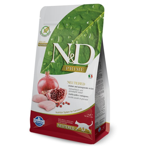 FARMINA n&d Prime Neutered Pollo Melograno 1,5 kg. - 