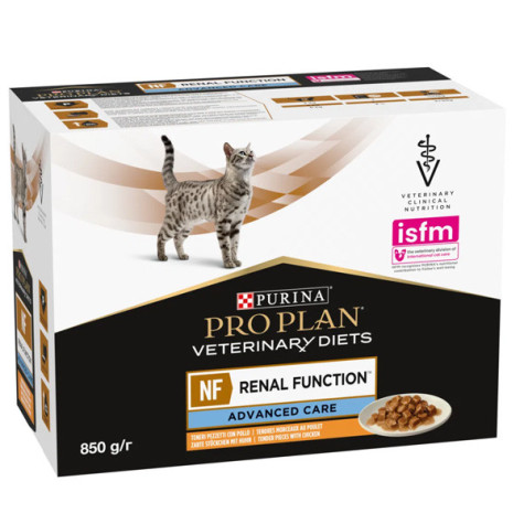Purina proplan diet NF Renal Function Chat poulet 10 sachets 85 g