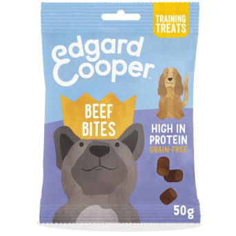 Edgard Cooper - Bocconcini Bites di Manzo Senza Cereali 50 gr - 